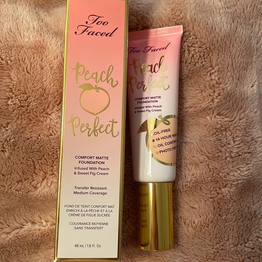 BNIB, Too Faced Peach Perfect Foundation